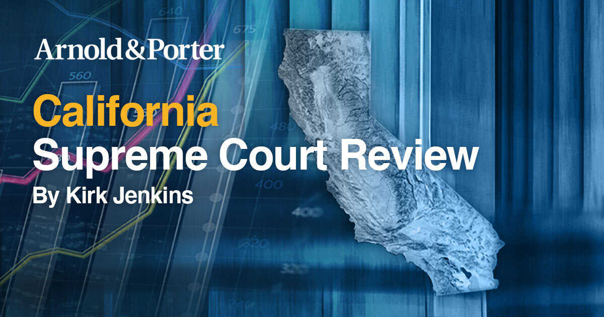The Petition for Review California Supreme Court Review